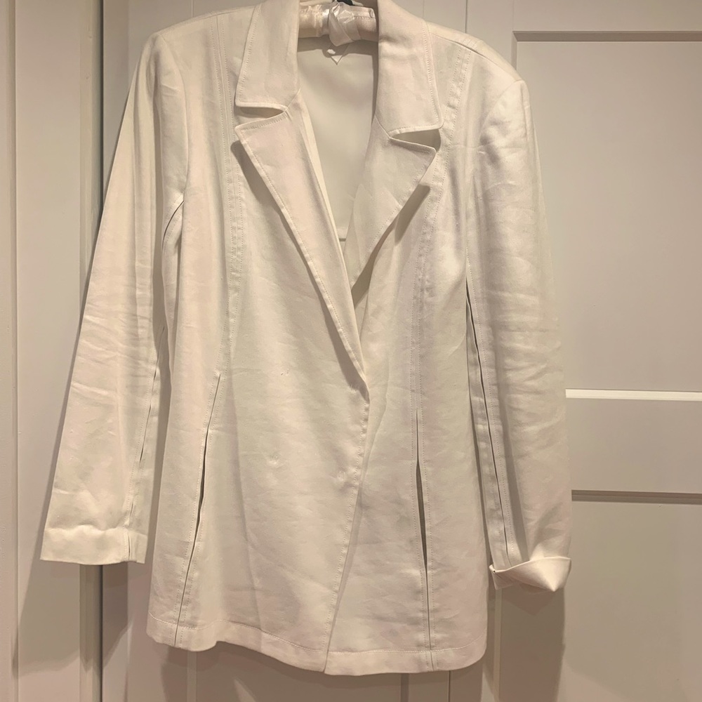 Worth NY white blazer